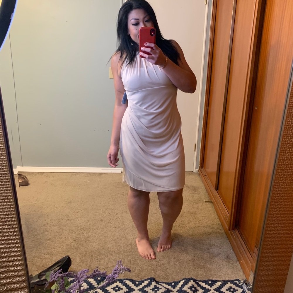 David’s bridal bridesmaid dress